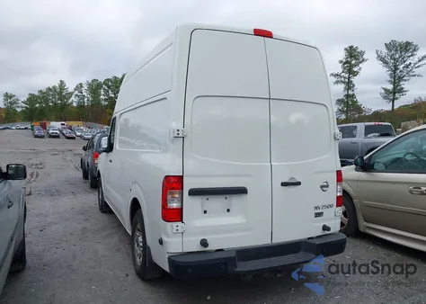 2016 Nissan Nv Cargo Nv2500 Hd Sv V8 from USA, damaged, VIN 1N6AF0LYXGN808595
